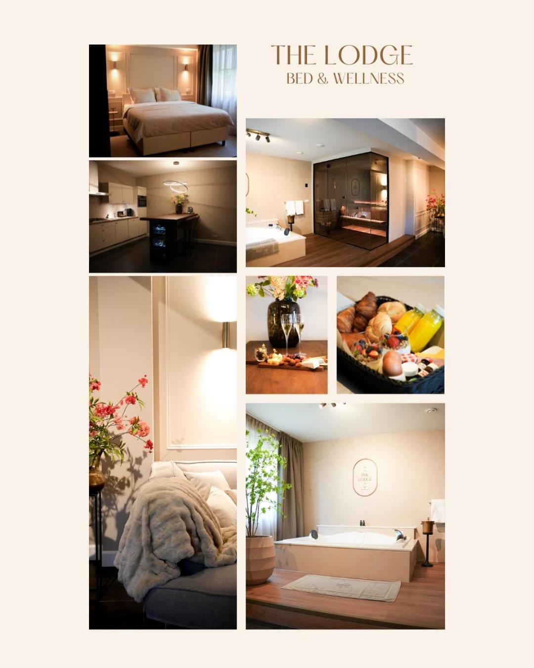 The Lodge Bed & Wellness Oisterwijk Sauna, Jacuzzi, Luxury Moergestel ภายนอก รูปภาพ